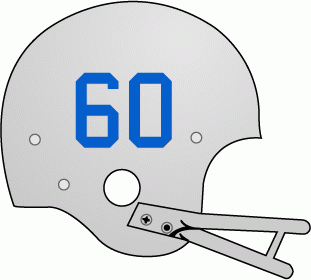 Buffalo Bills 1960-1961 Helmet Logo DIY iron on transfer (heat transfer)